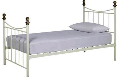 Alderbury Single Bed Frame - White